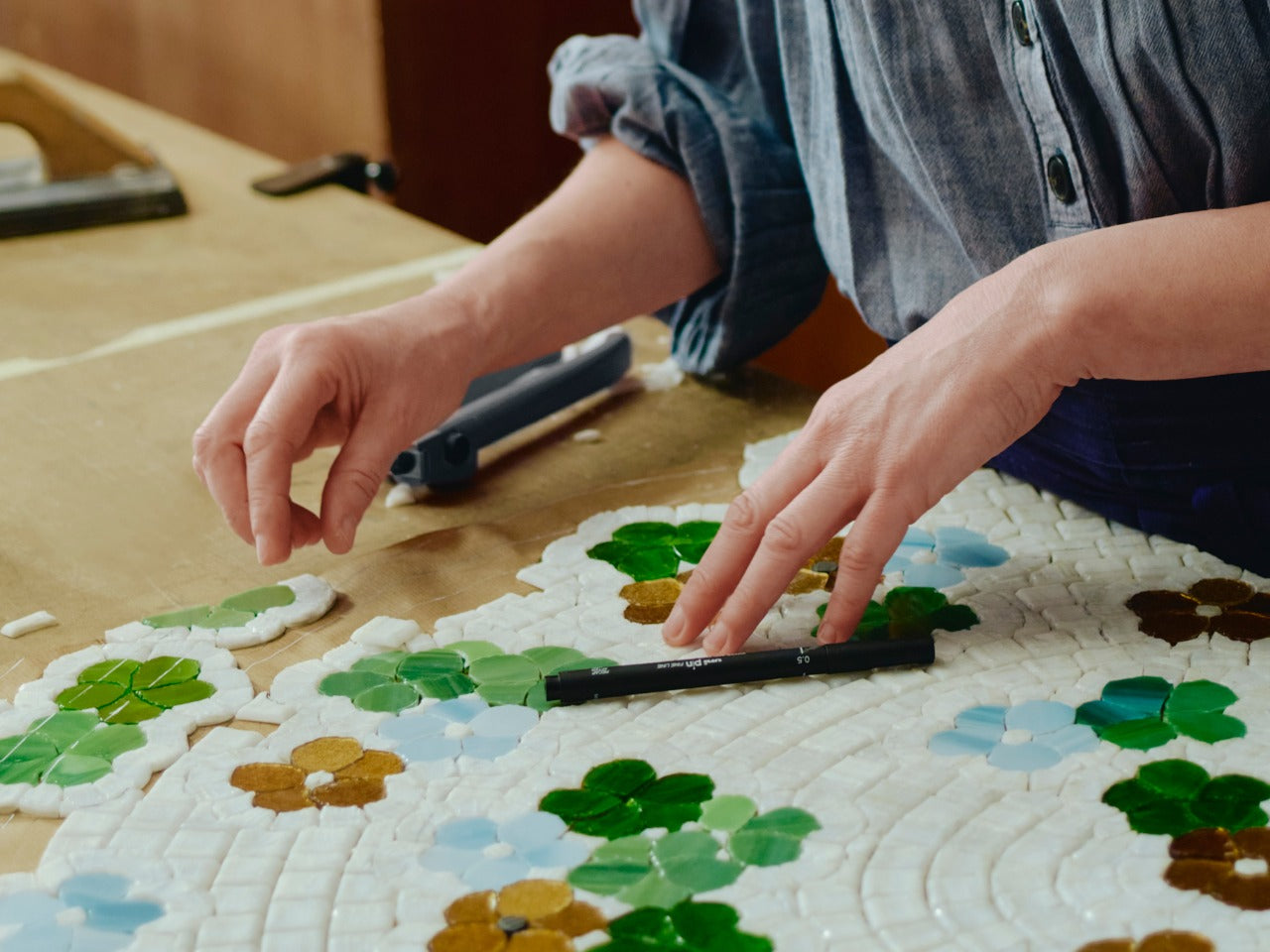 Un été de mosaïste