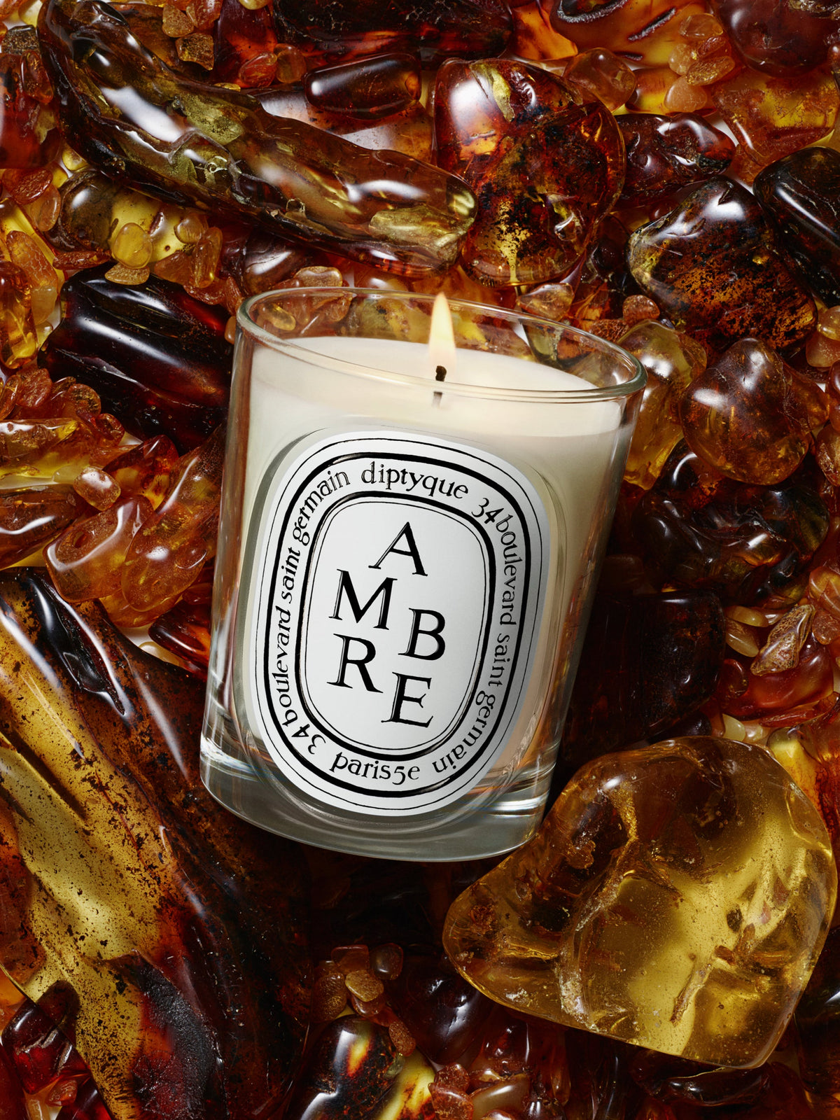 Ambre (Amber) Scented Candle