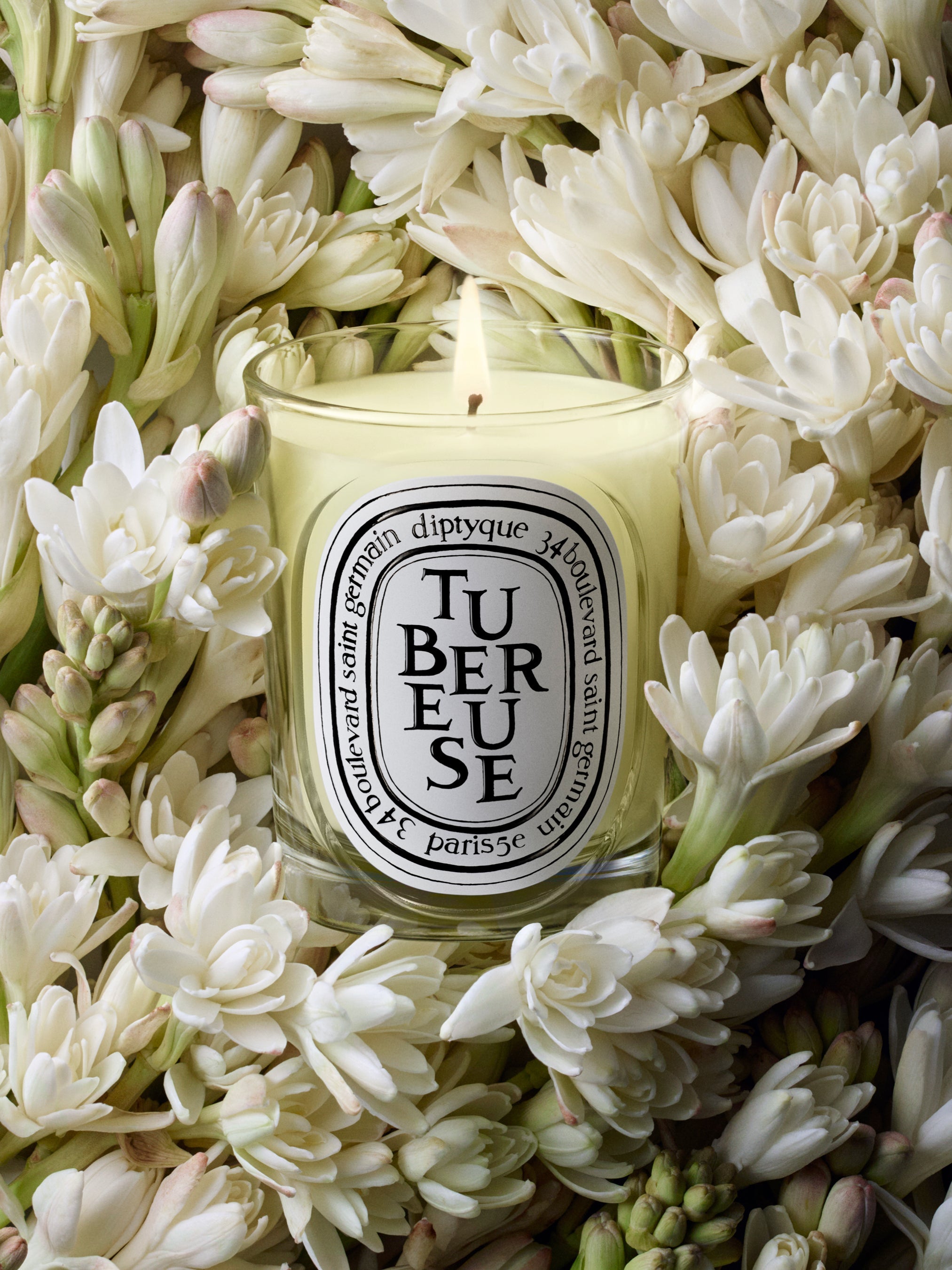 diptyque TUBEREUSE キャンドル 190g ディプティック Tubéreuse (Tuberose) Scented Candle | Diptyque Paris