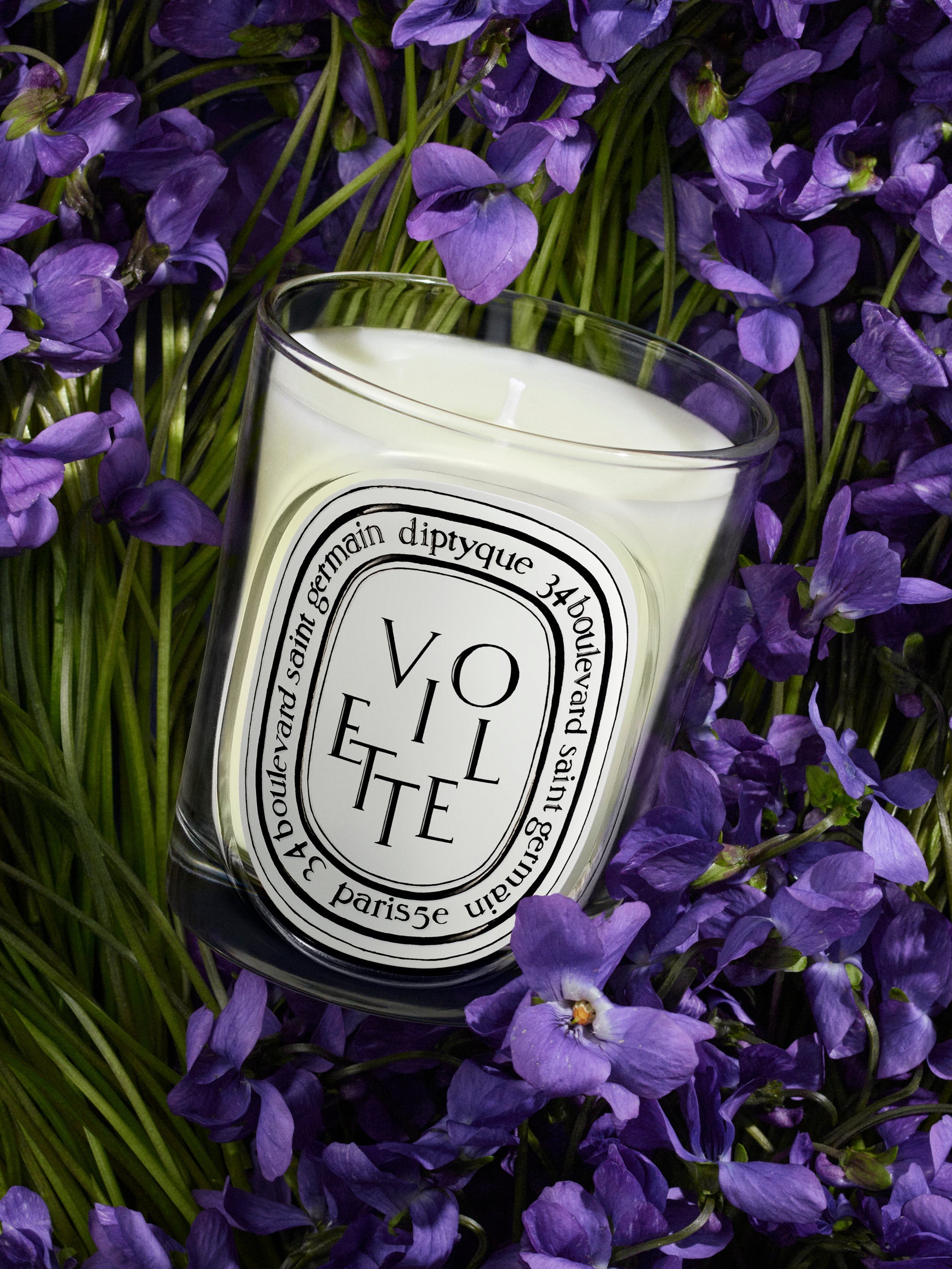 DIPTYQUE キャンドル VIOLETTE ヴァイオレット アロマ Violette (Violet) - Classic Candle – Diptyque