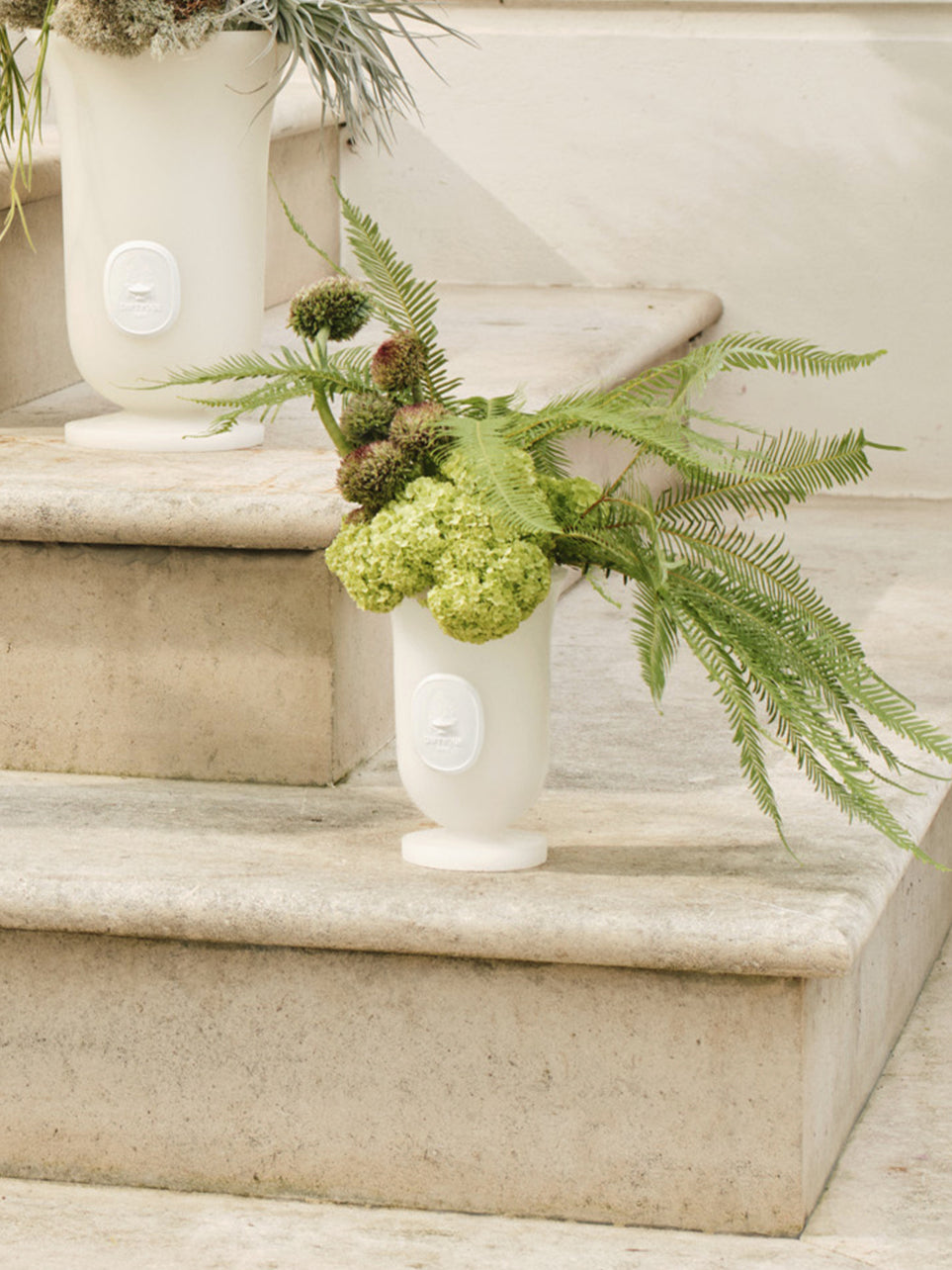 Vase Médicis blanc - Petit modèle