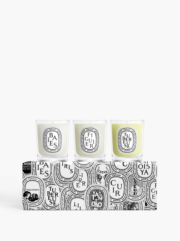 Coffret de 3 petites bougies - À composer
