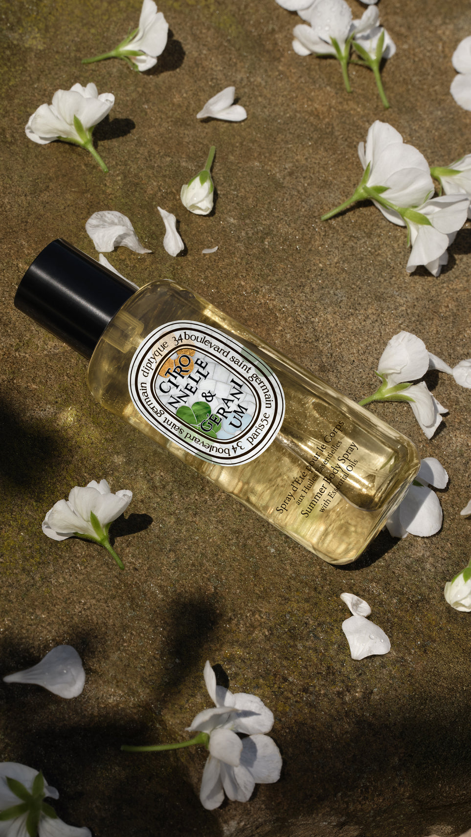 Citronnelle & Géranium - Spray d’été pour le corps aux huiles essentielles