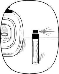 Dose d'essai parfums