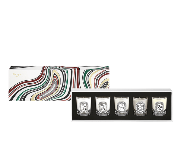Set of five limited-edition scented candles