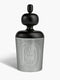 Black Astragal lid - For large candle