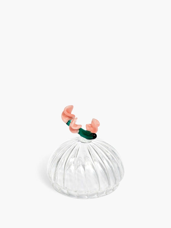 Couvercle Roses - Pour bougie modèle classique