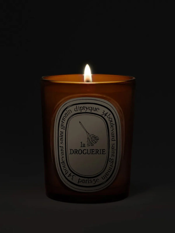 La Droguerie - Bougie anti-odeurs au basilic