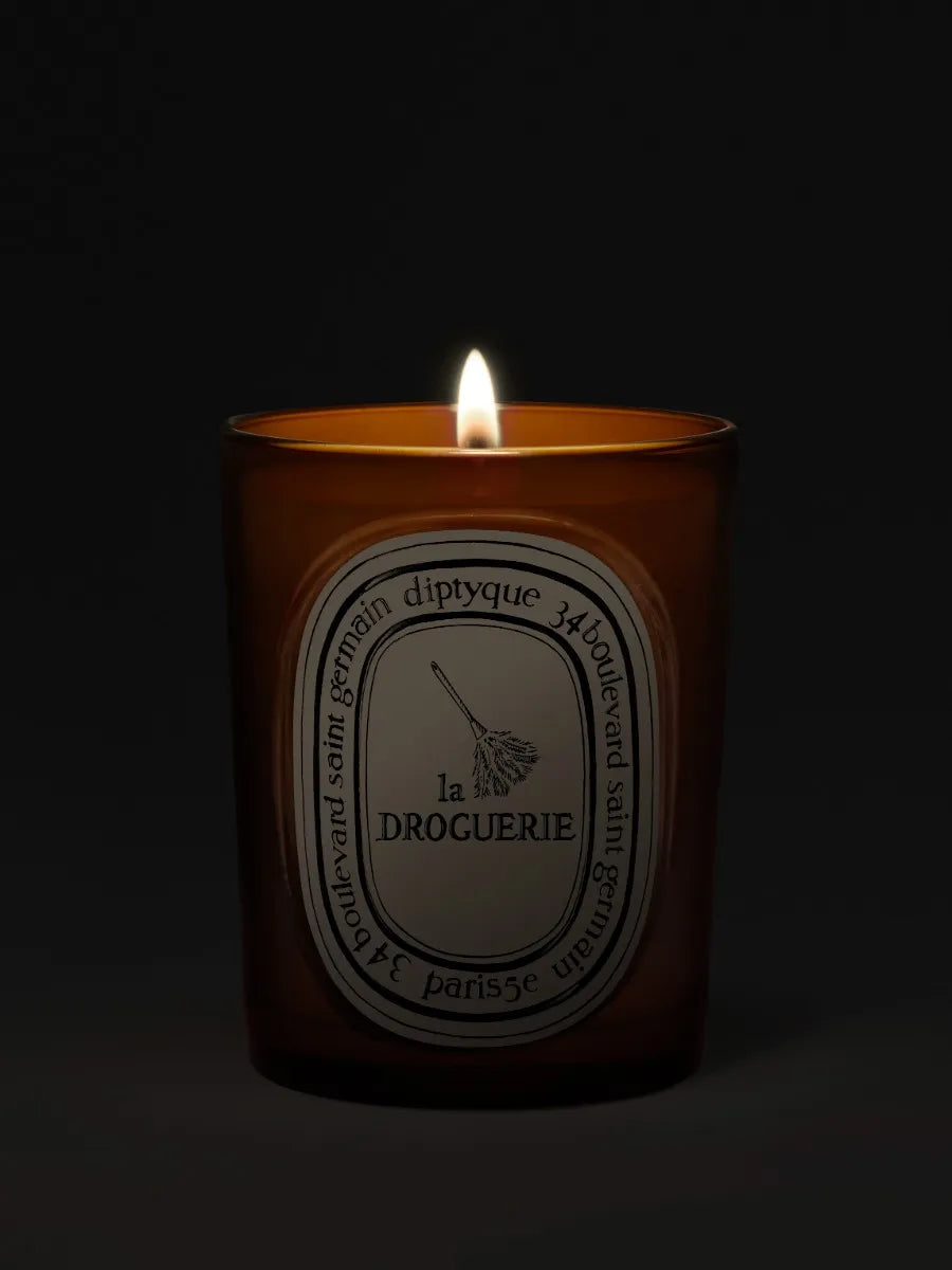 La Droguerie - Odour removing candle with basil