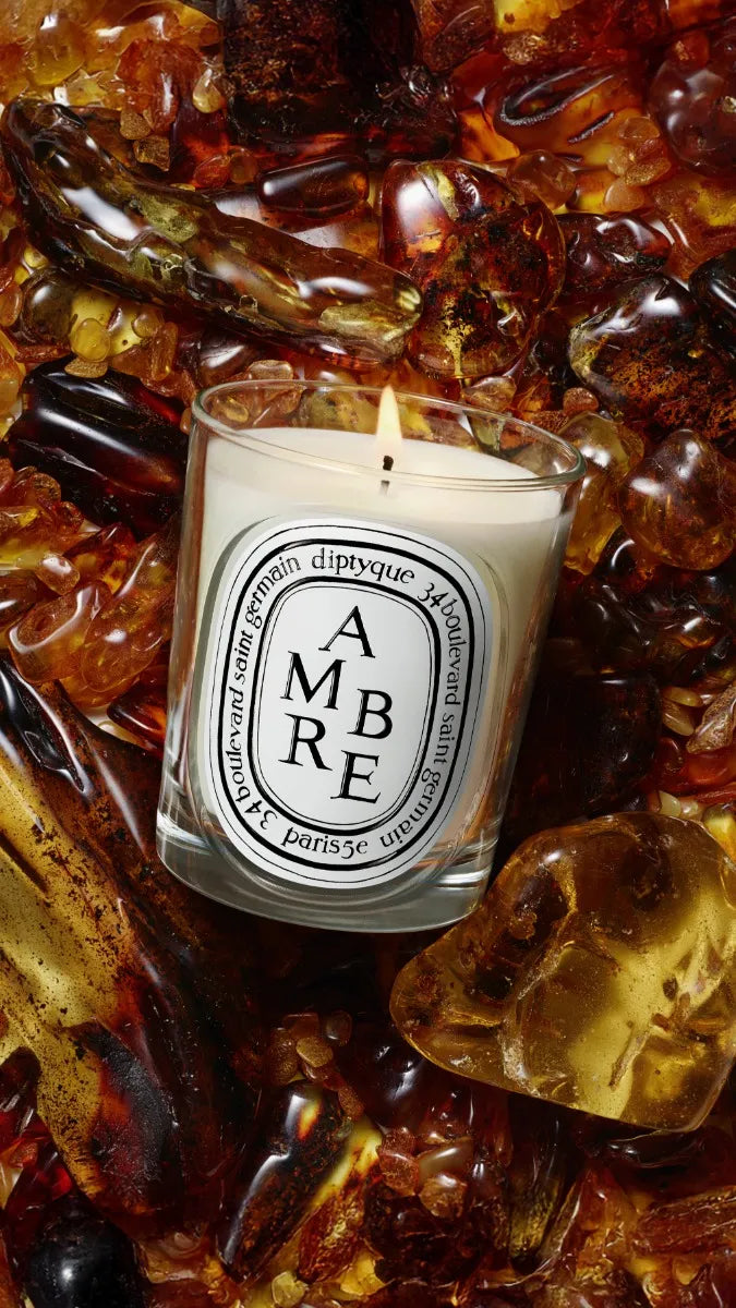 Ambre - Bougie modèle classique