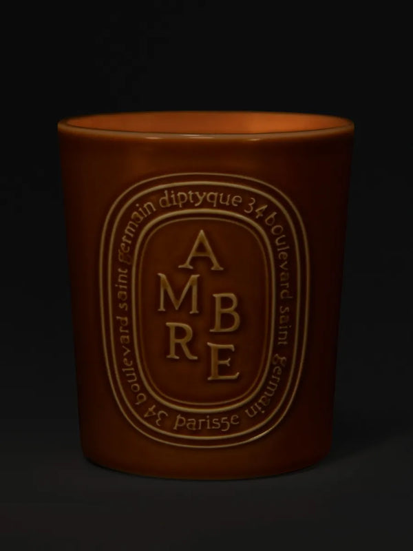 Ambre - Bougie grand modèle