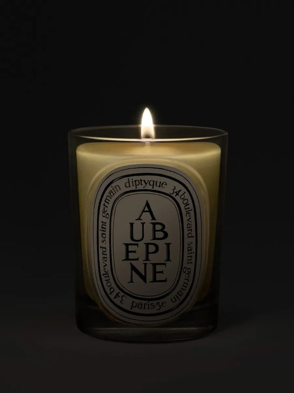 Aubépine - Bougie modèle classique