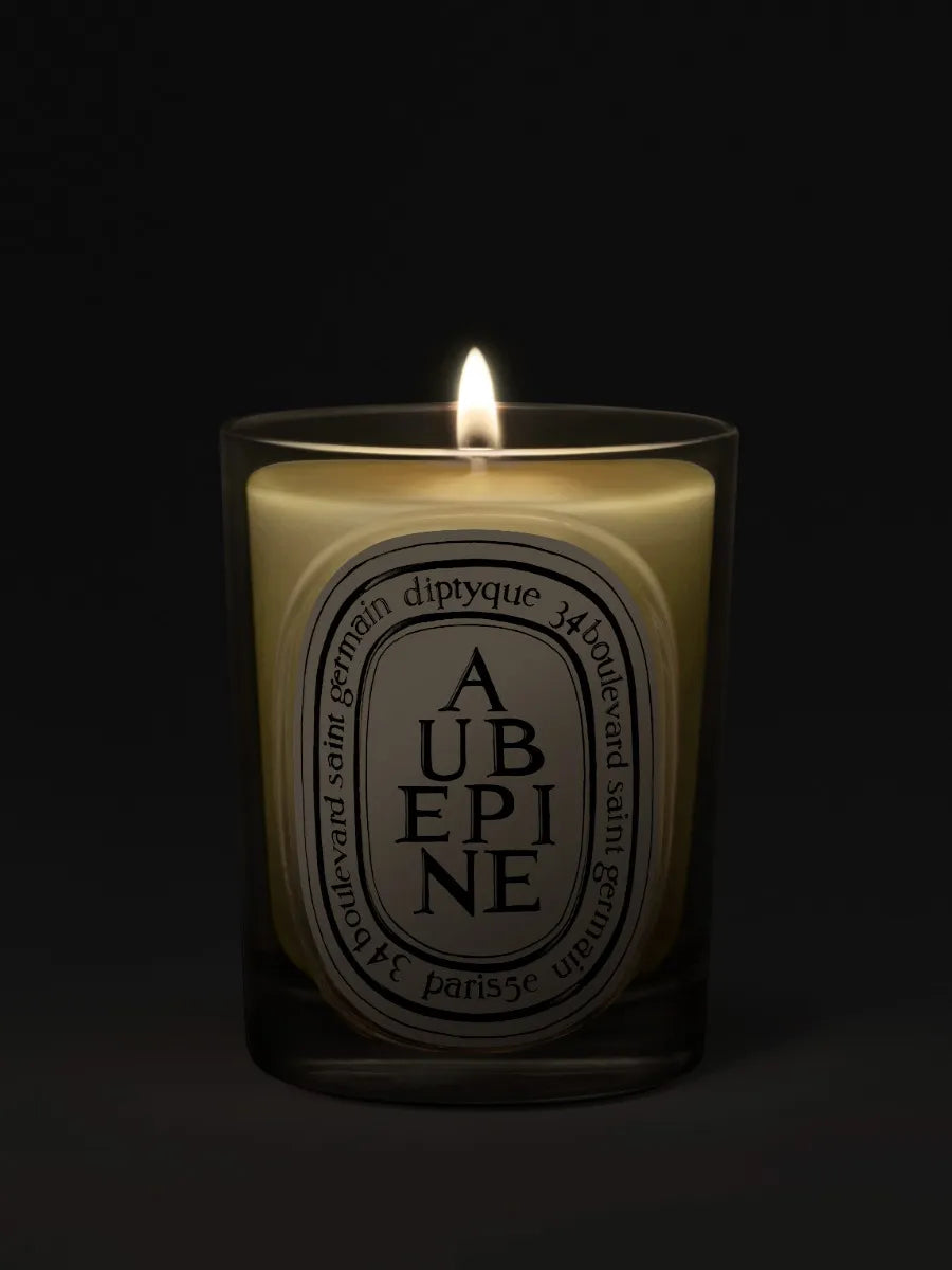 Aubépine - Bougie modèle classique