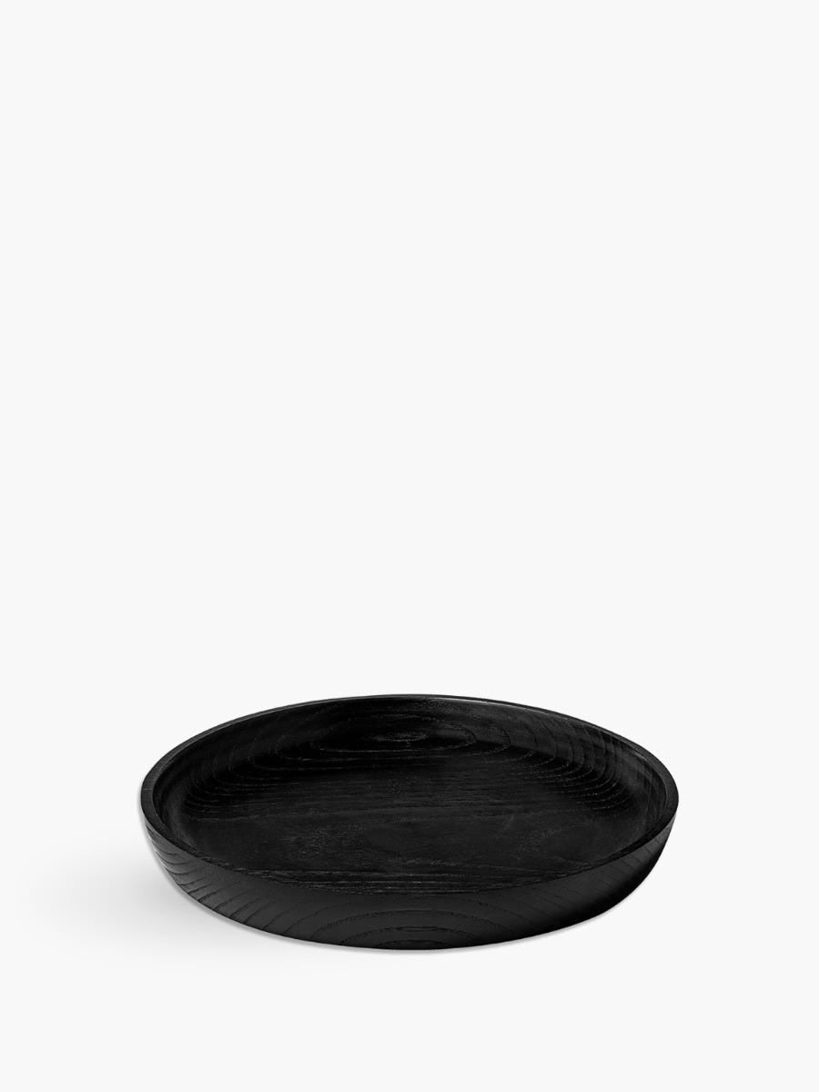 Black Ellipse tray - Medium