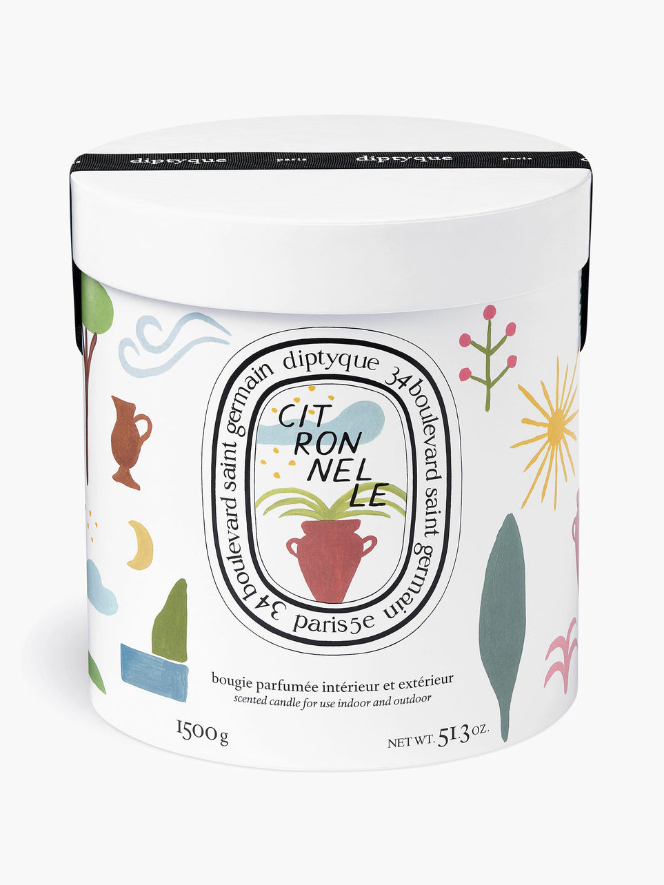 Citronnelle (Lemongrass) - Very Large Candle