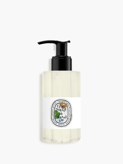 Citronnelle & Géranium - Gel de parfum lavant pour le corps