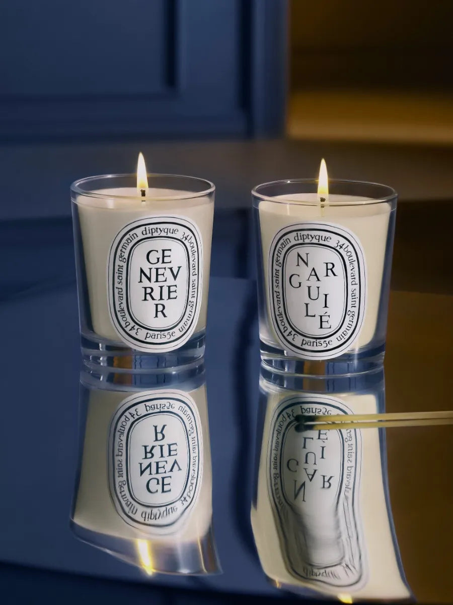 Narguilé & Genévrier (Juniper) - Set of 2 Small Candles