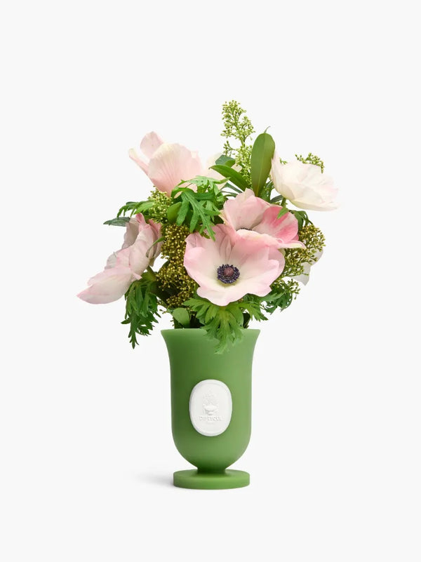 Vase Médicis vert pinède​ - Petit modèle​