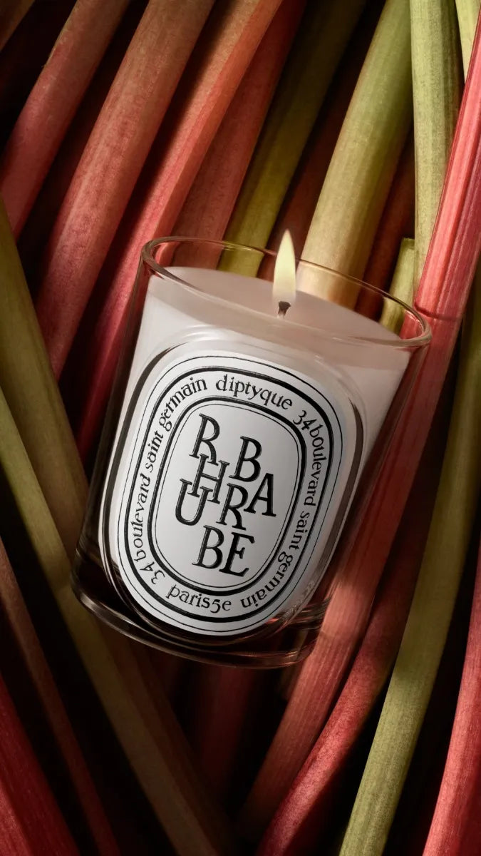 Rhubarbe - Bougie modèle classique