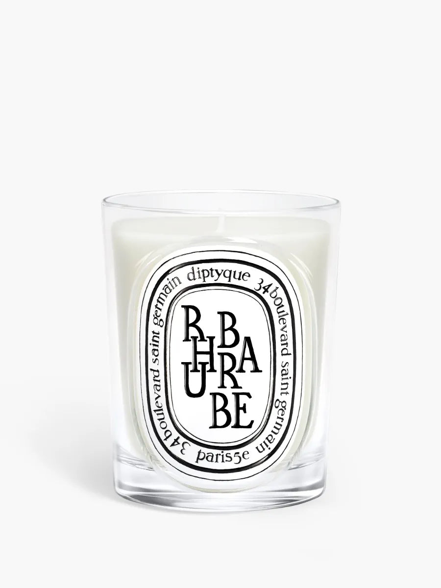 Rhubarbe - Bougie modèle classique