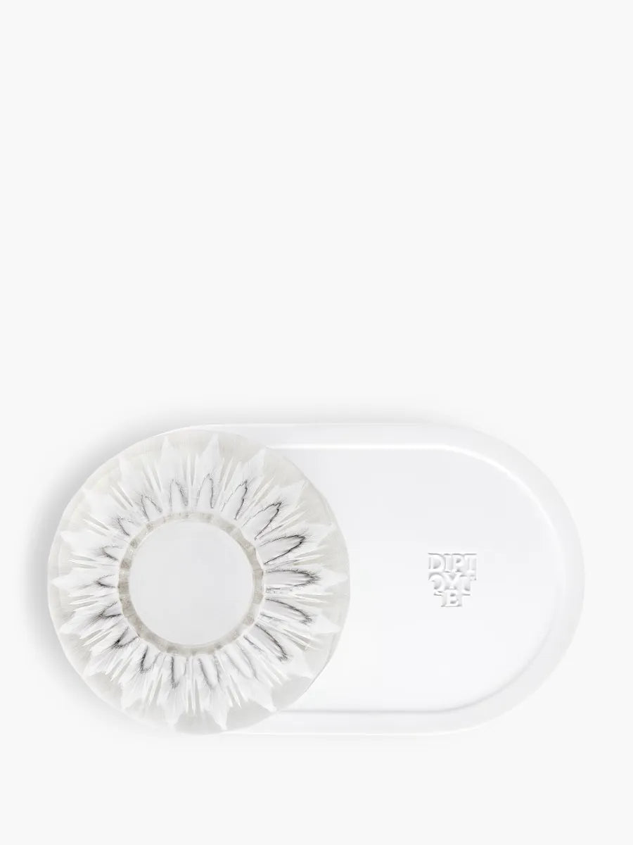 Photophore Côtes Plates avec plateau ovale - Pour bougie modèle classique