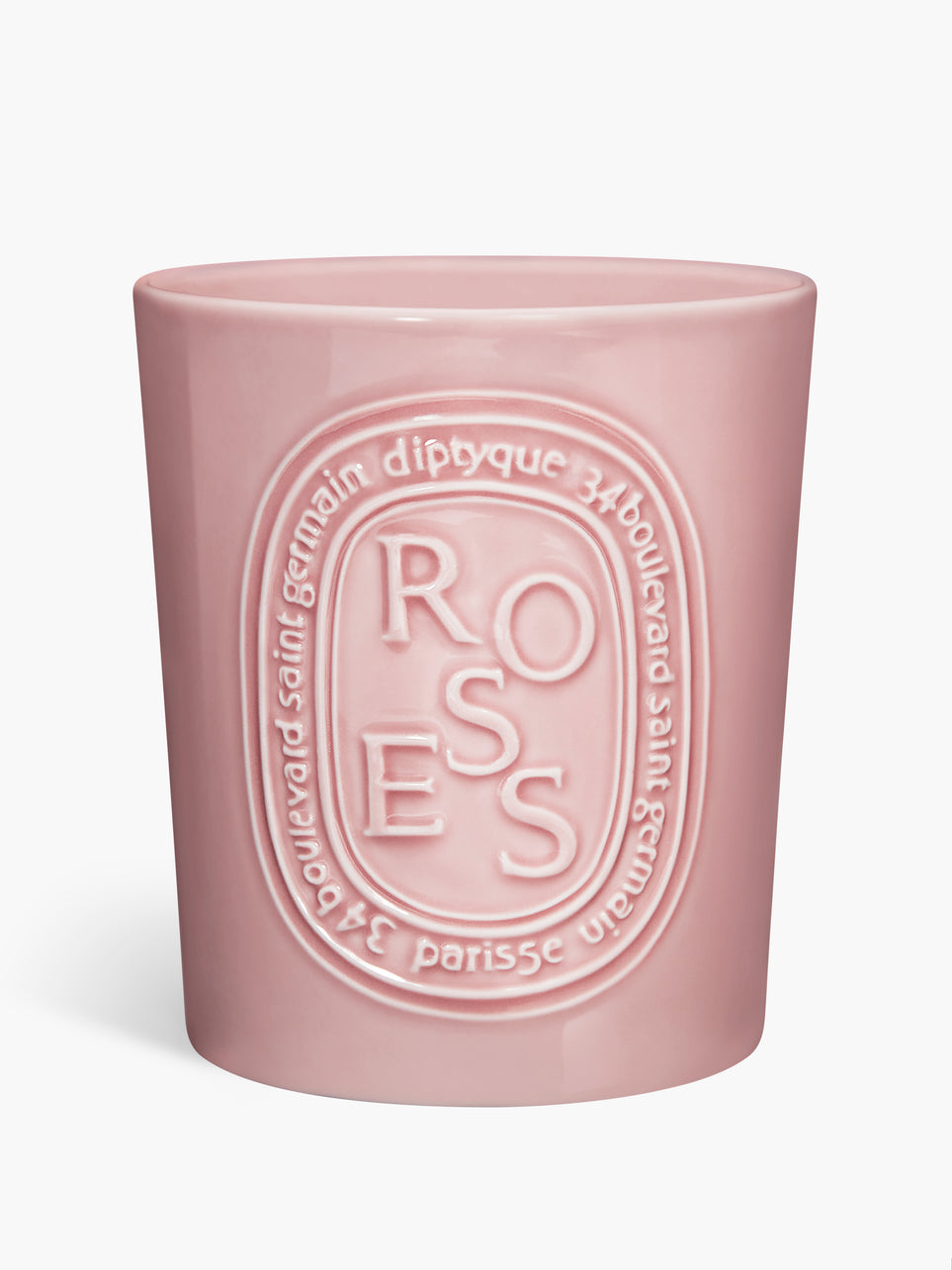 Roses - Bougie grand modèle