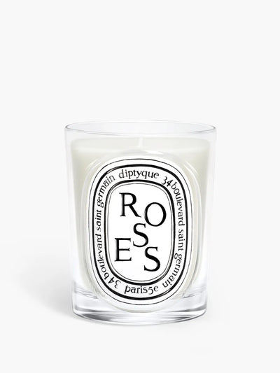 Roses - Bougie modèle classique