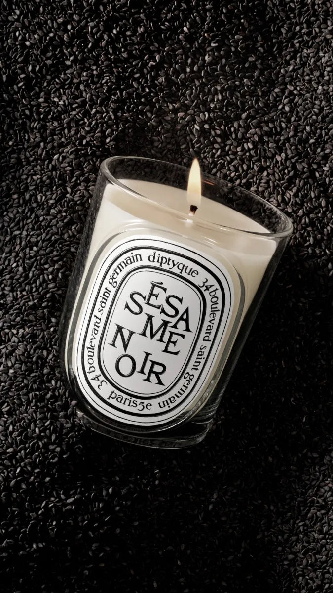 Sésame Noir - Bougie modèle classique