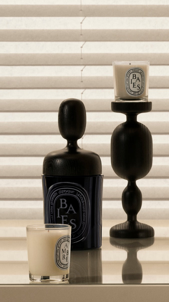 DIPTYQUE ディプティック キャンドル CUIR（キュイール） Black Volute