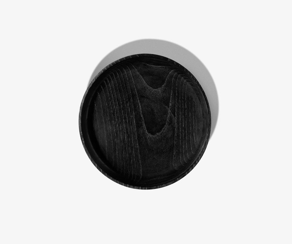Black Ellipse tray - Medium
