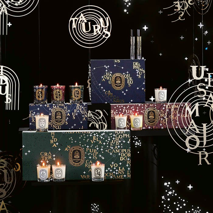 Holiday Edition Set of 5 miniature candles - Pre-composed